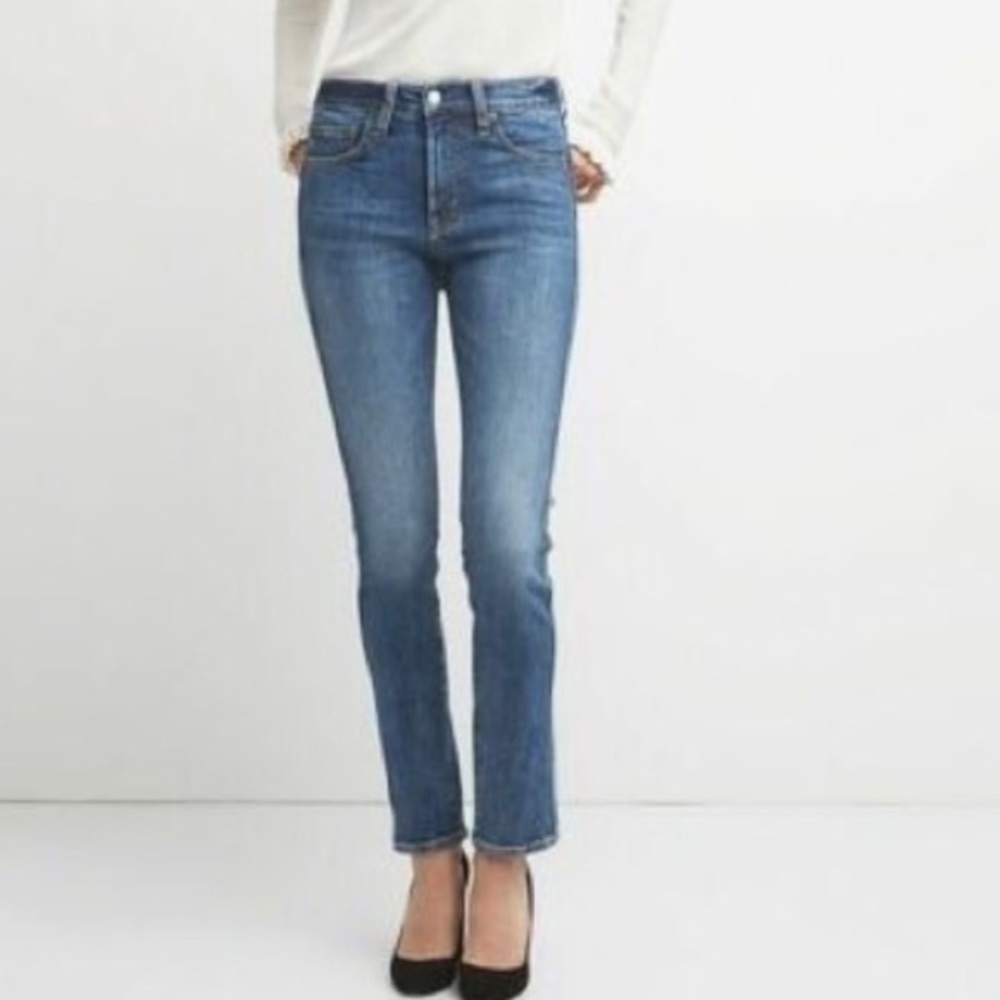 Gap High Rise Slim Straight Jeans‎ Sz 26